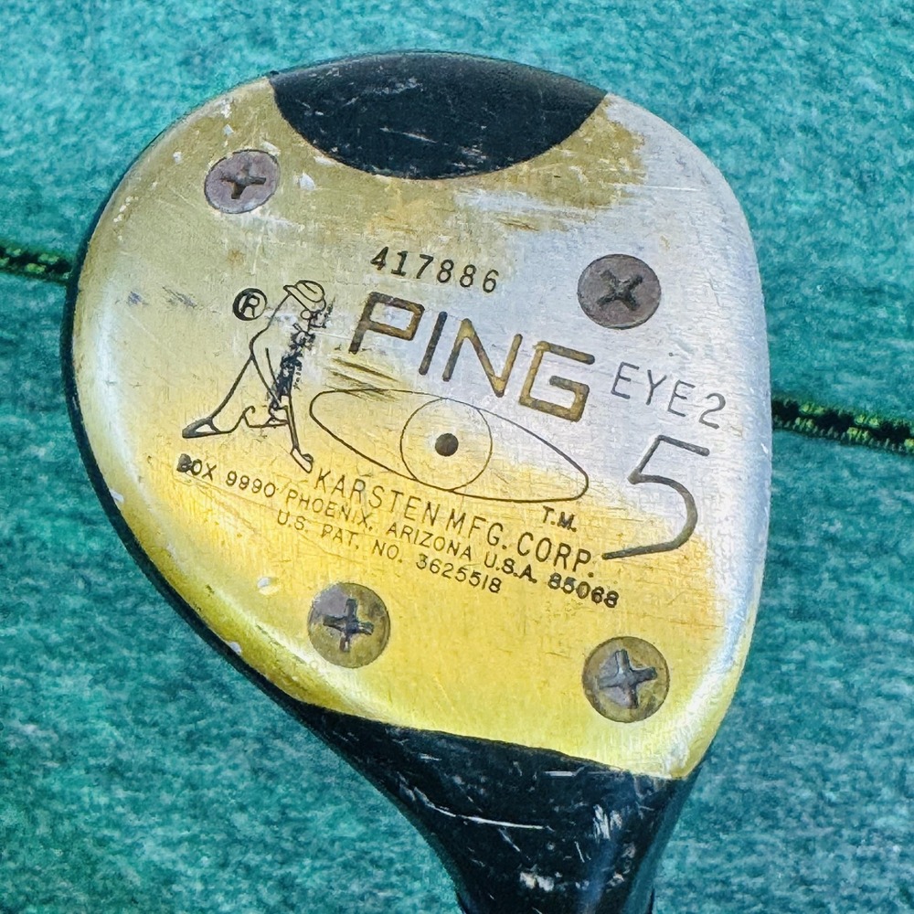 Vintage Ping Eye2 5 Fairway Wood Mens RH Steel Shaft Single Golf Club USA